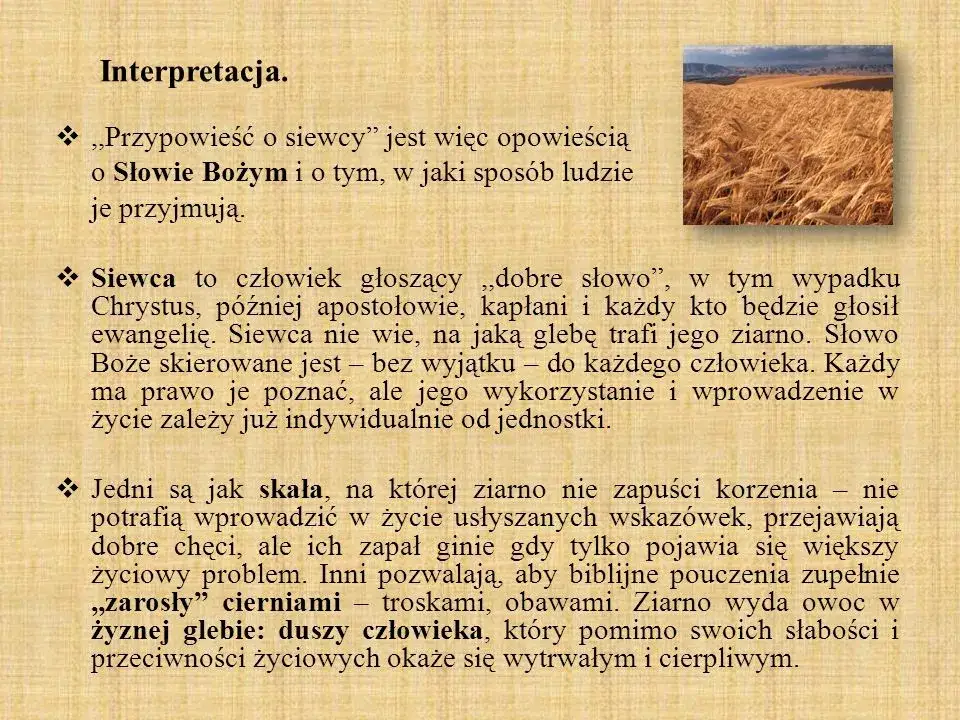 Zdjęcie Przypowieść o siewcy: zrozumienie jej głębokiego znaczenia w życiu
