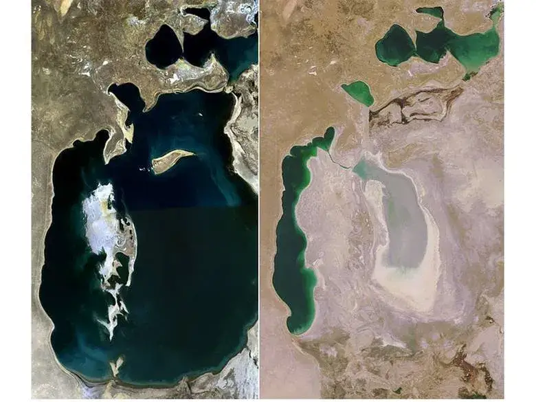 Zdjęcie Gdzie jest jezioro aralskie? Odkryj jego zaskakującą historię i zmiany