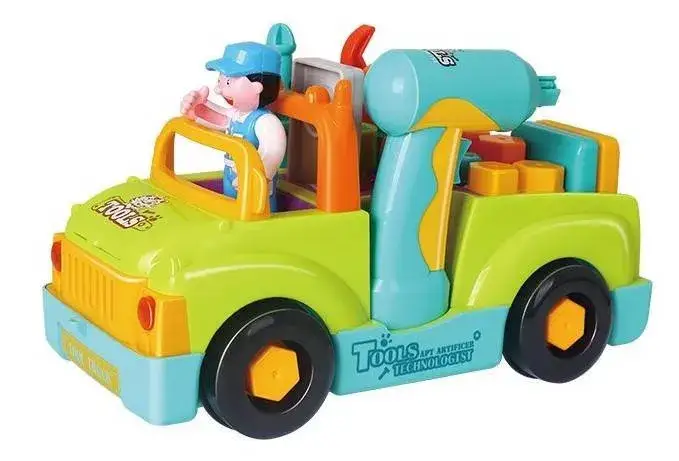 Zdjęcie Samochód do rozkręcania zabawka, która rozwija umiejętności dziecka