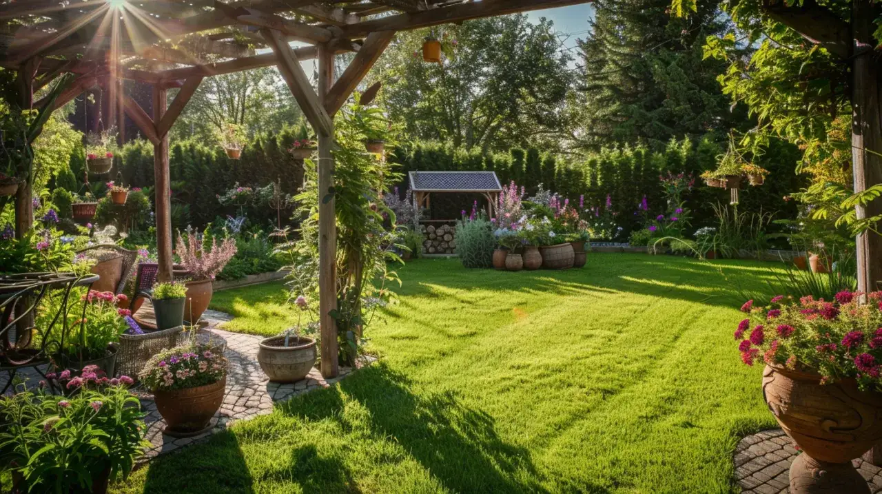 Zdjęcie Z drewna do ogrodu: Jakie drewniane elementy są najlepsze do ogrodu?