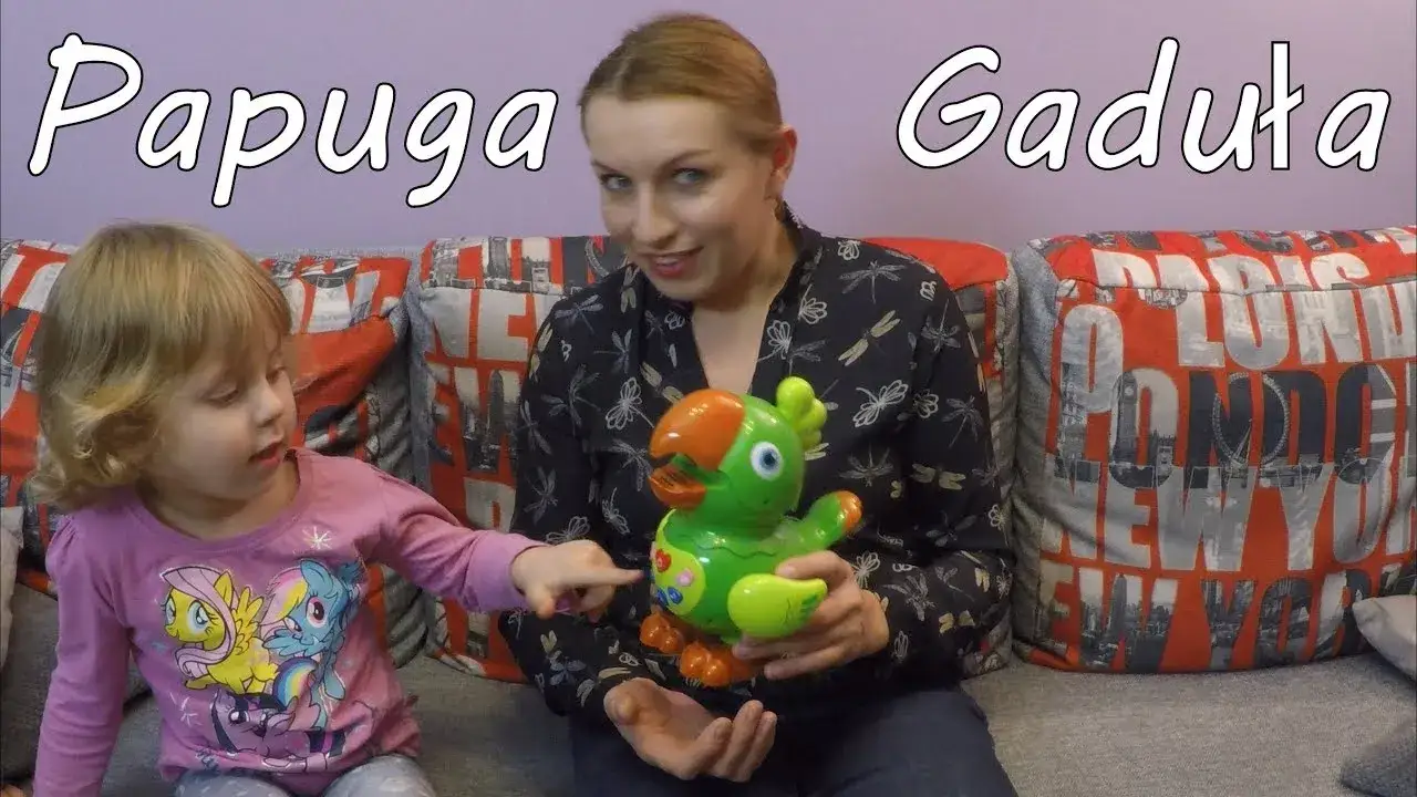 Zdjęcie Papuga Gaduła zabawka - interaktywna radość dla Twojego dziecka