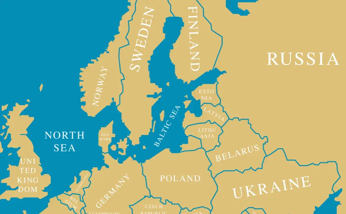 Zdjęcie Gdzie jest Bałtyk? Poznaj jego lokalizację i otaczające kraje