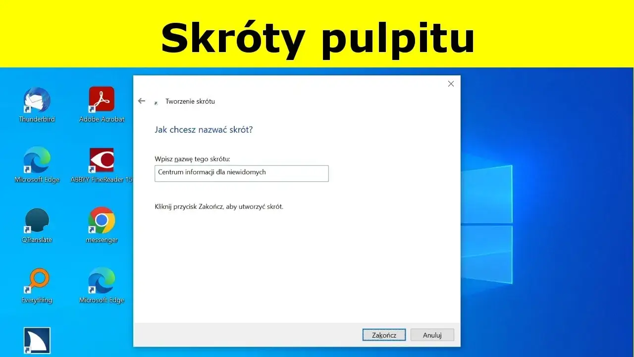 Zdjęcie Jak zrobić ikonę strony internetowej na pulpicie w prosty sposób