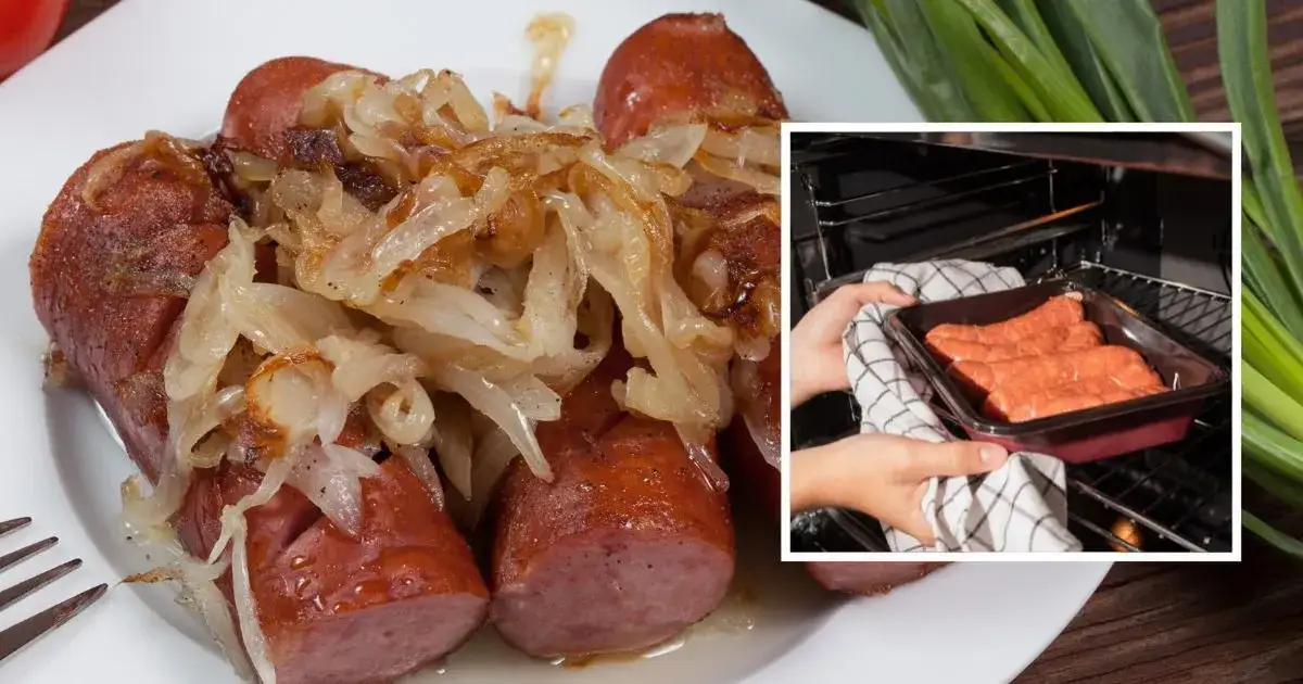 Zdjęcie Jak piec kiełbasę w piekarniku, by była soczysta i aromatyczna