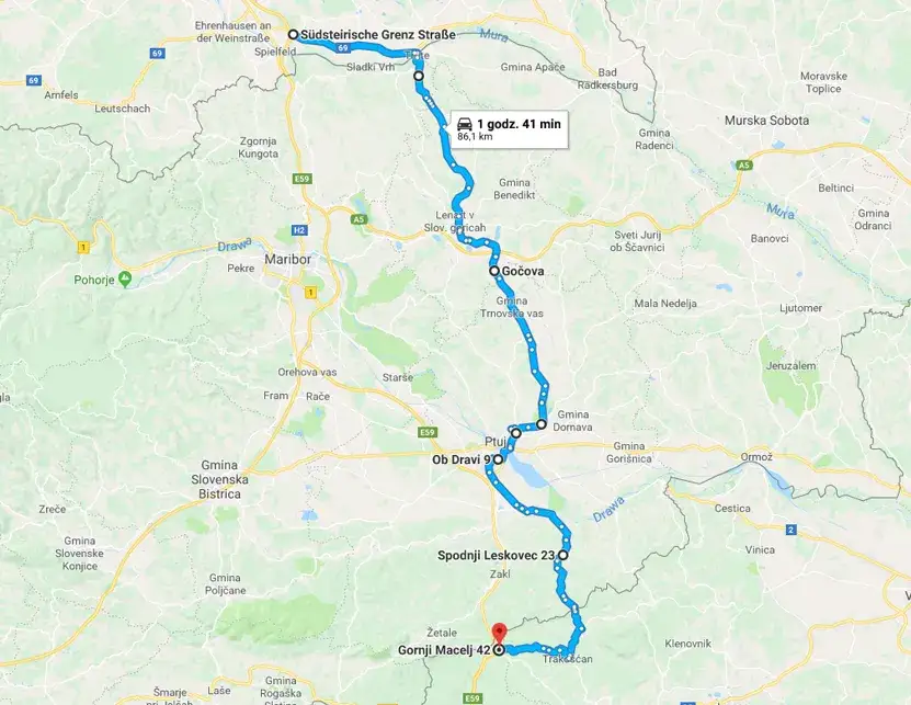 Zdjęcie Chorwacja jak ominąć autostradę na Słowenii i zaoszczędzić na winietach