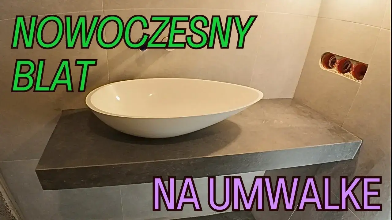 Zdjęcie Jak zamontować blat w łazience bez błędów - krok po kroku
