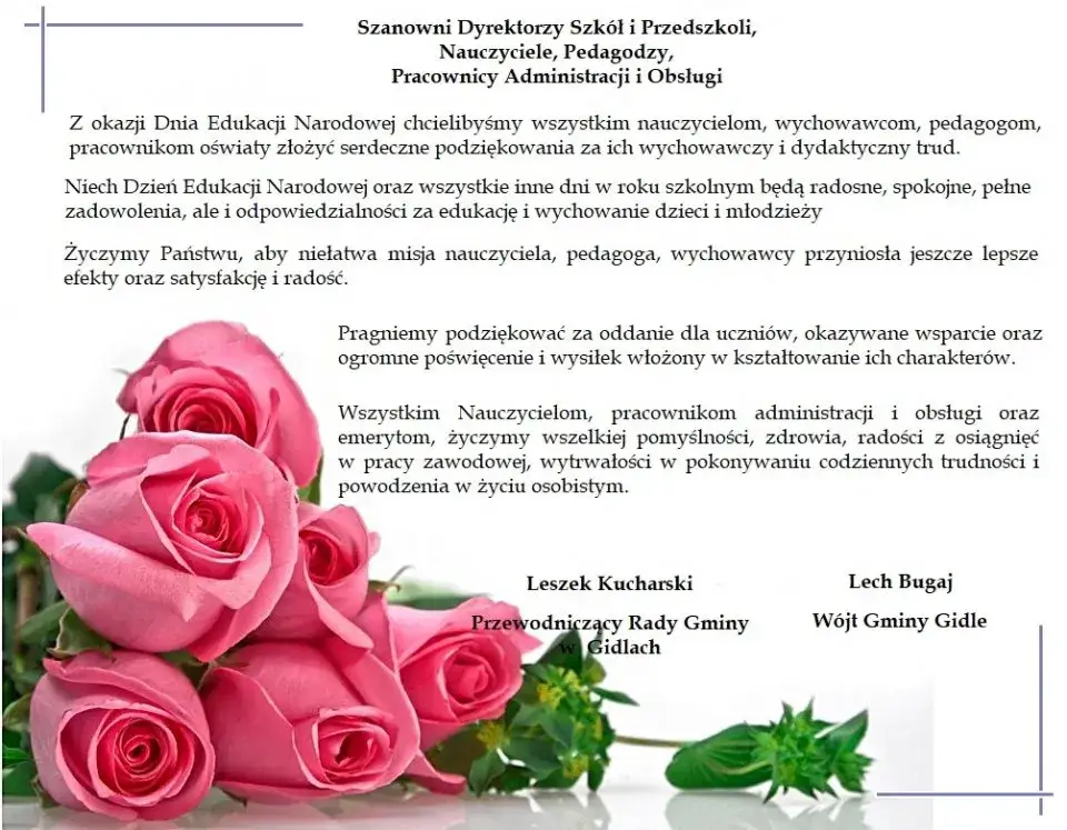 Zdjęcie Inspirujące kazanie na Dzień Edukacji Narodowej: rola nauczycieli