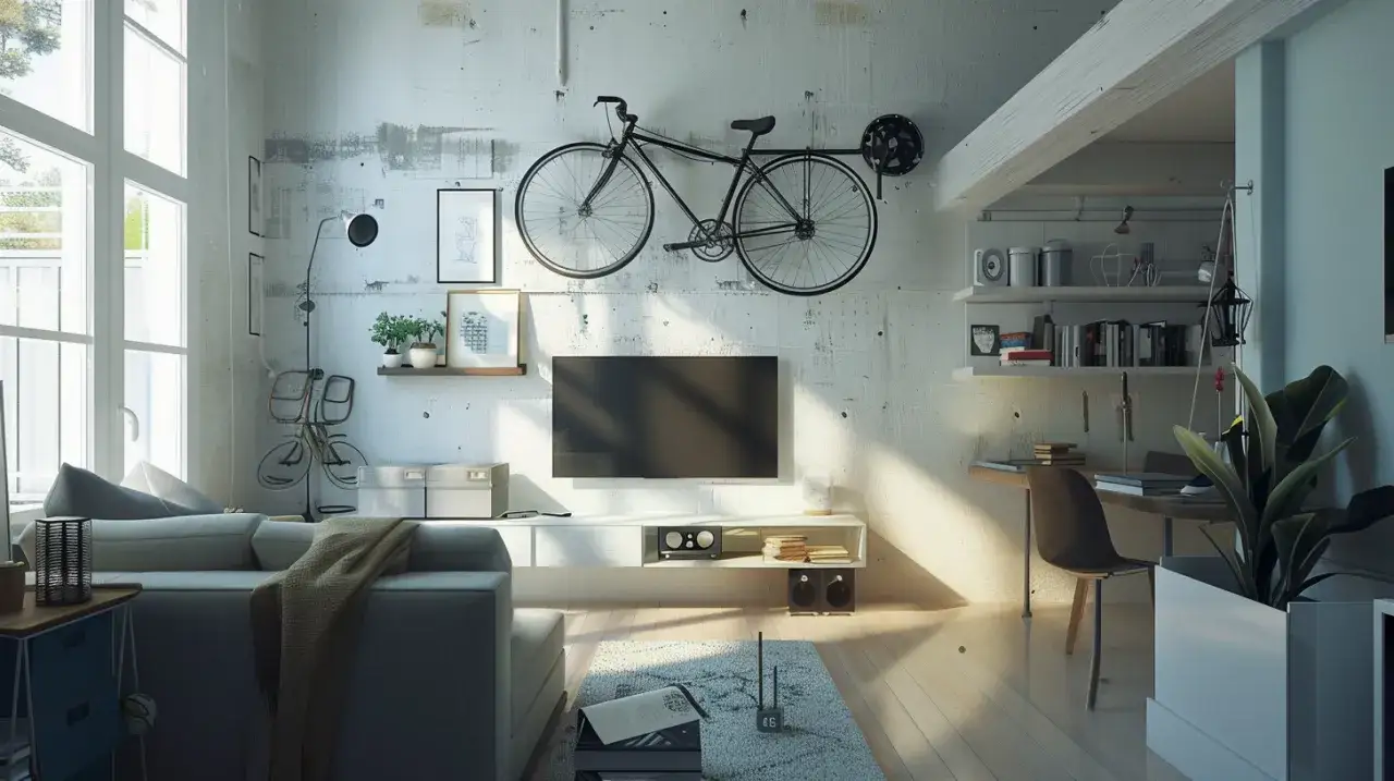 Zdjęcie Rower w mieszkaniu - Jak go przechowywać?