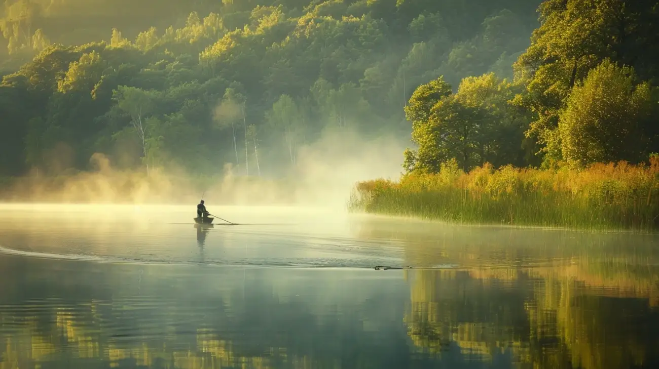 Zdjęcie Łowiska na Pomorzu: mekka wędkarzy w nadbałtyckiej krainie