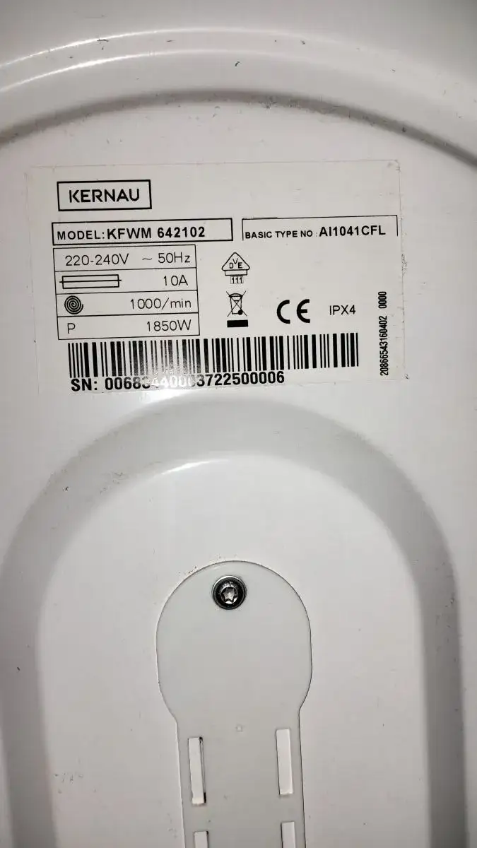 Zdjęcie Jak zresetować pralkę Kernau i naprawić błędy bez stresu