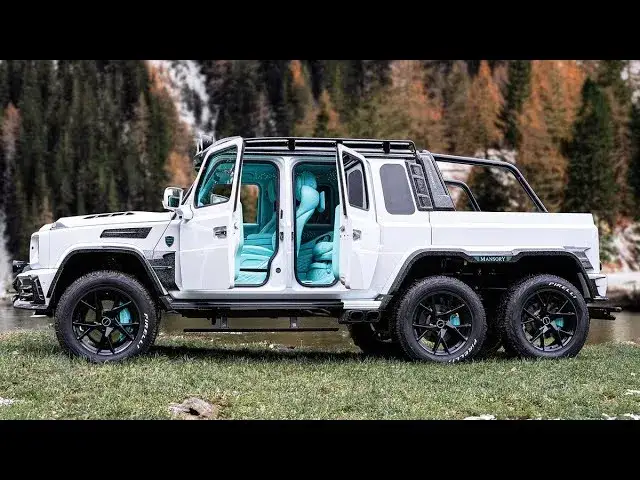 Zdjęcie Mercedes G Klasa 6x6 – unikalne cechy, które zaskakują i fascynują