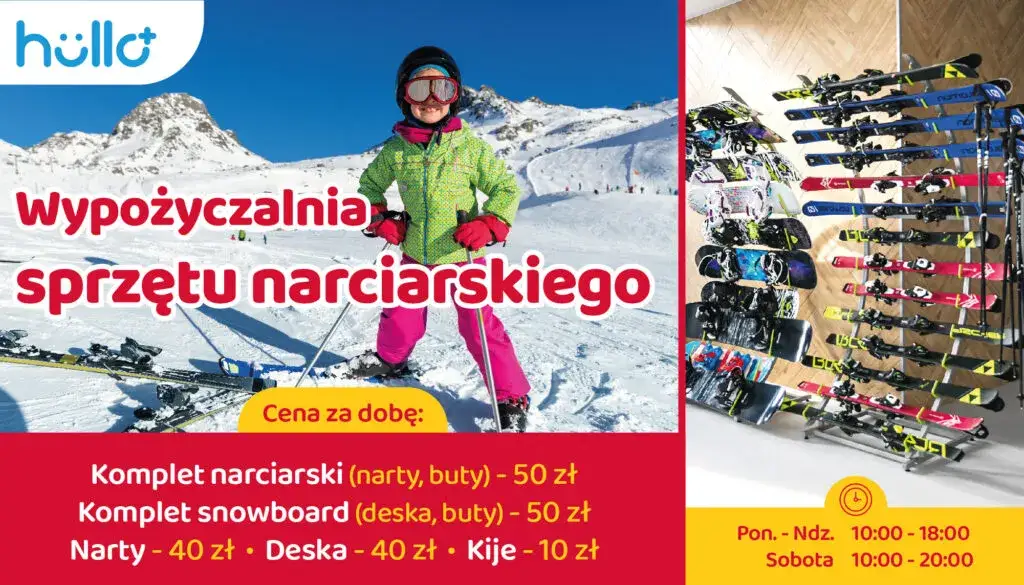 Zdjęcie Wypożyczalnia sprzętu narciarskiego Poznań - najlepsze oferty i ceny