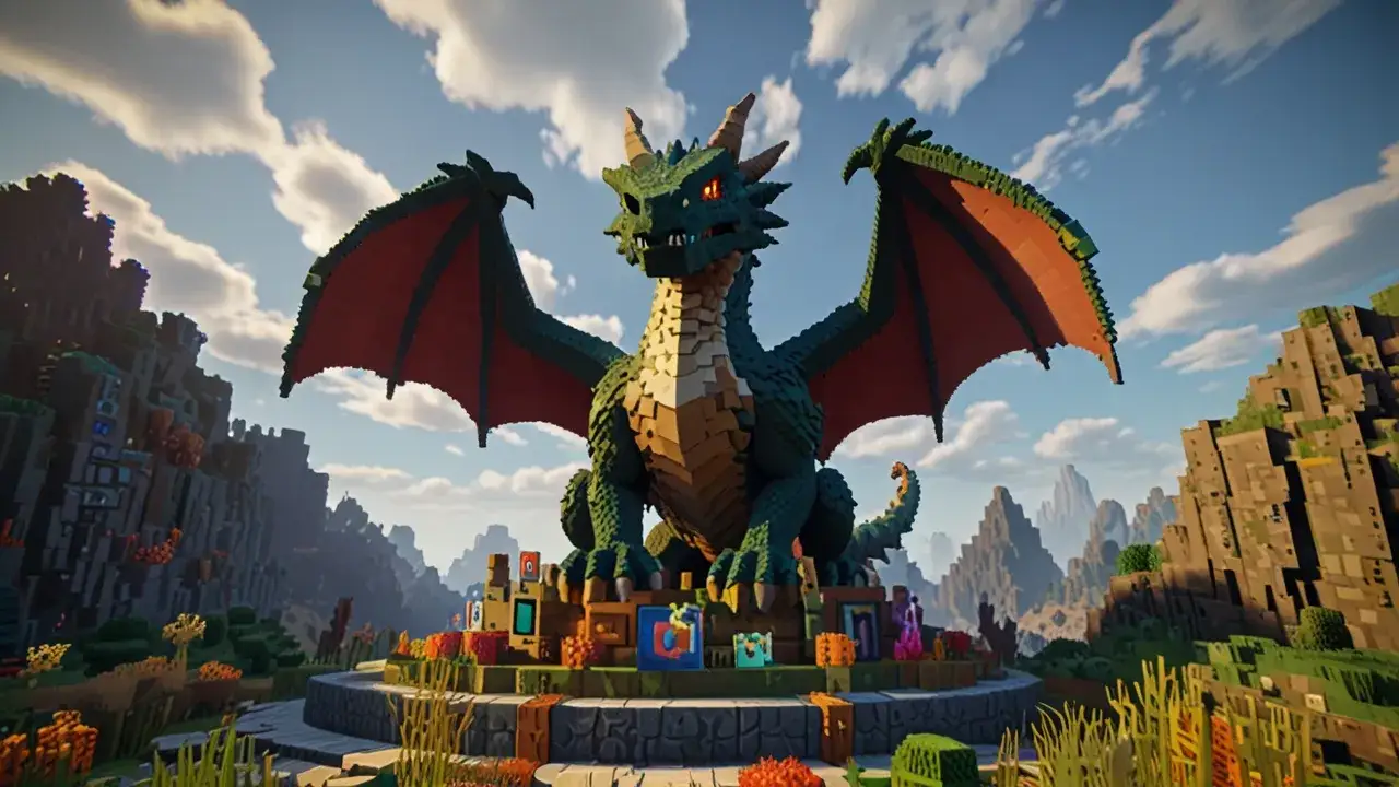 Zdjęcie Twórz arcydzieła z bloków: Oto jak budować posągi w Minecraft!