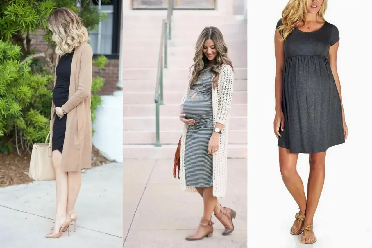 Zdjęcie Co ubrać na komunię w ciąży: 5 eleganckich i wygodnych stylizacji