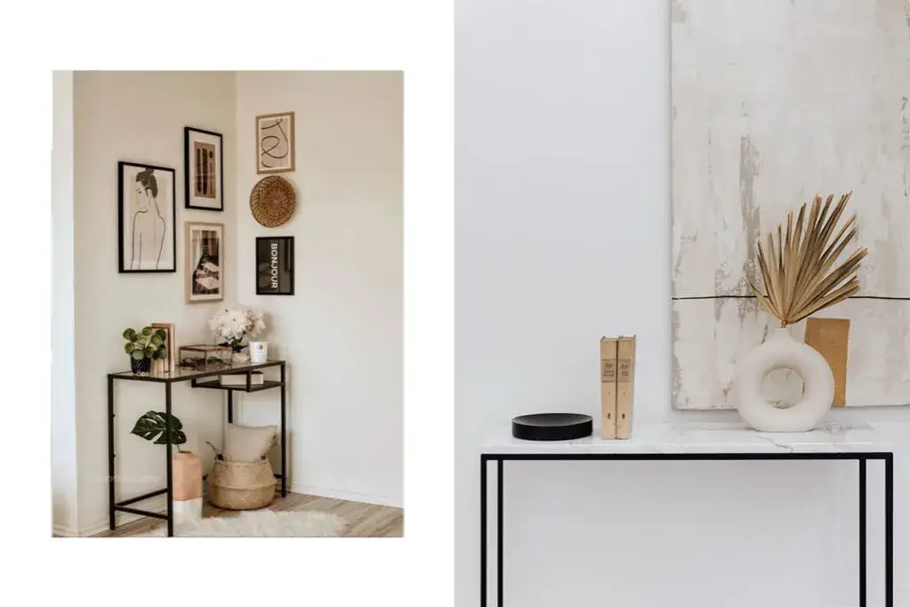 Zdjęcie Co najlepiej postawić na konsoli w przedpokoju: modne inspiracje i pomysły