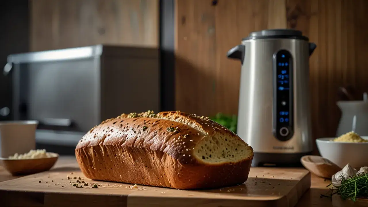 Zdjęcie Chlebek czosnkowy z Thermomixa: Szybki sposób na pyszny chlebek