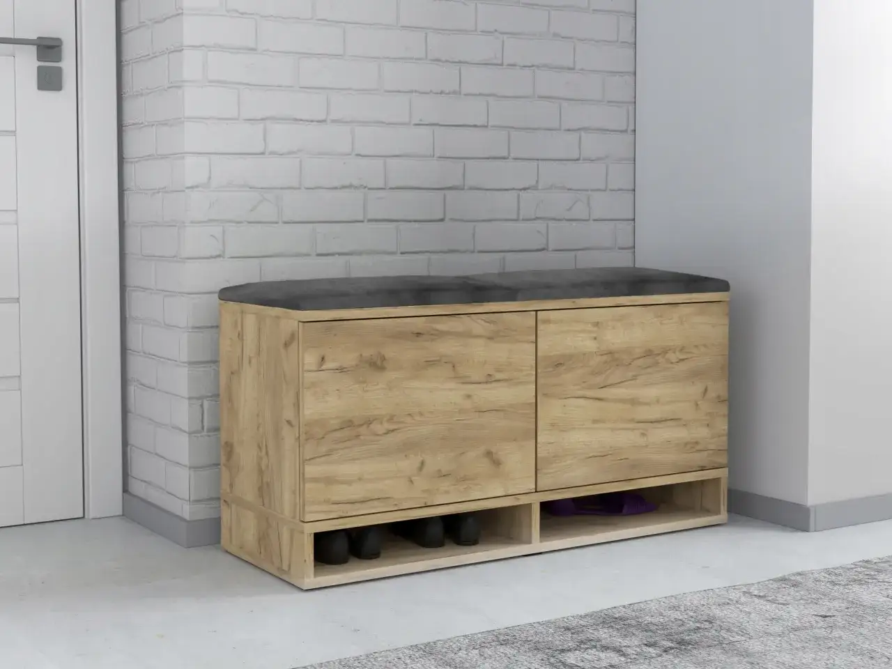 Zdjęcie Jak zrobić szafkę na buty z siedziskiem - krok po kroku do stworzenia idealnego mebla