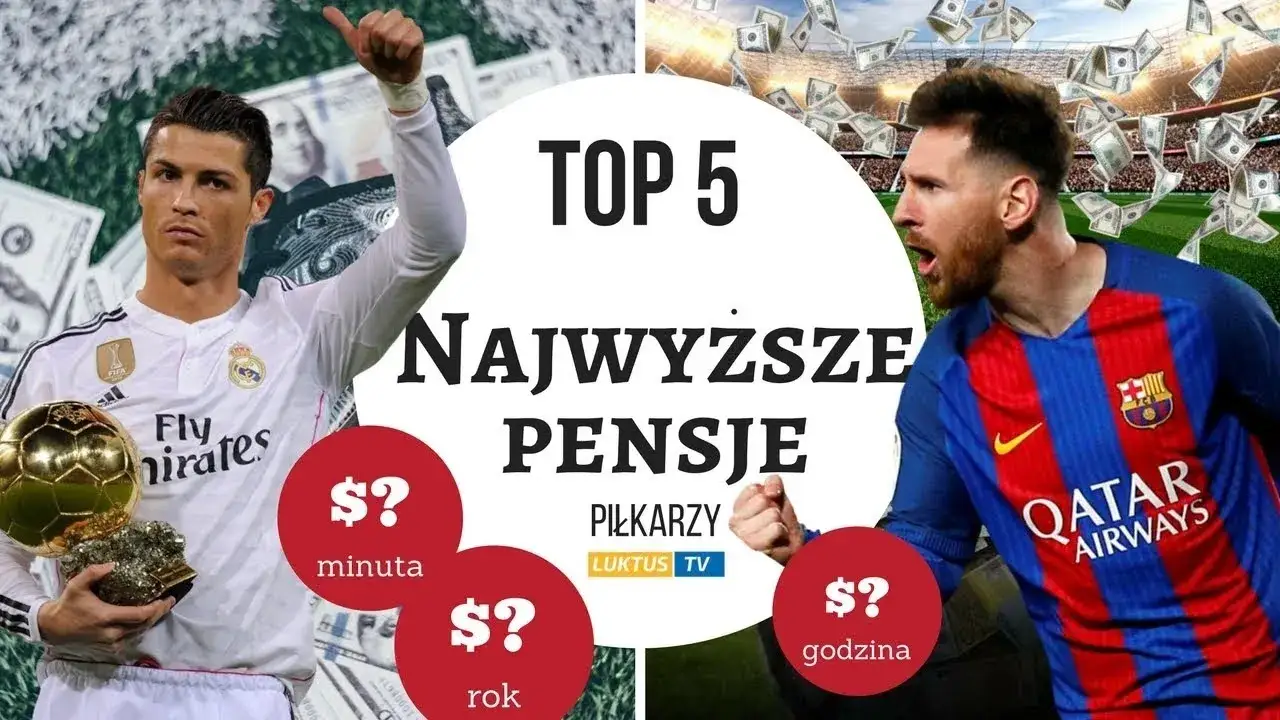 Zdjęcie Ile zarabiają najlepsi piłkarze świata? Zaskakujące kwoty ujawnione