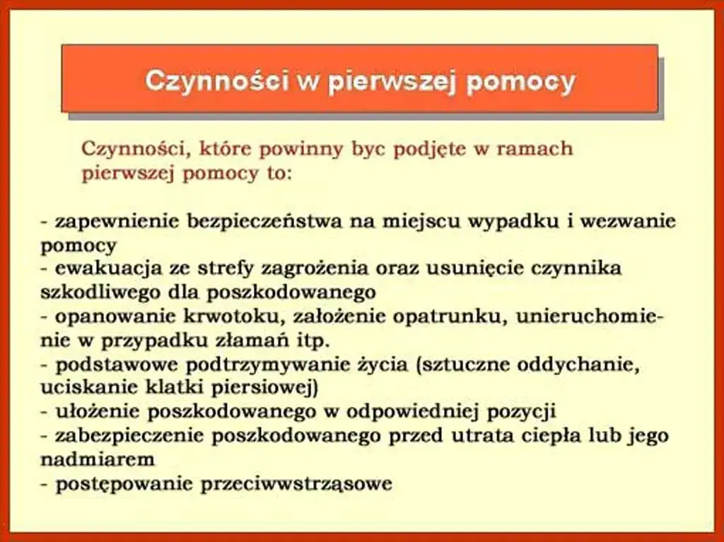 Zdjęcie Pierwsza pomoc ile ucisków: Kluczowe informacje o RKO dla każdego