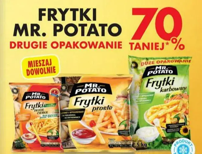 Zdjęcie Ile kosztują frytki w Biedronce? Sprawdź aktualne ceny i promocje