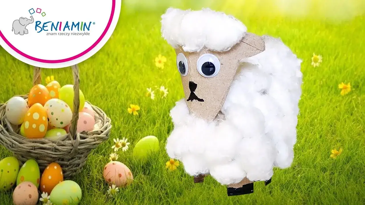 Zdjęcie Stwórz pięknego baranka wielkanocnego DIY - proste pomysły krok po kroku