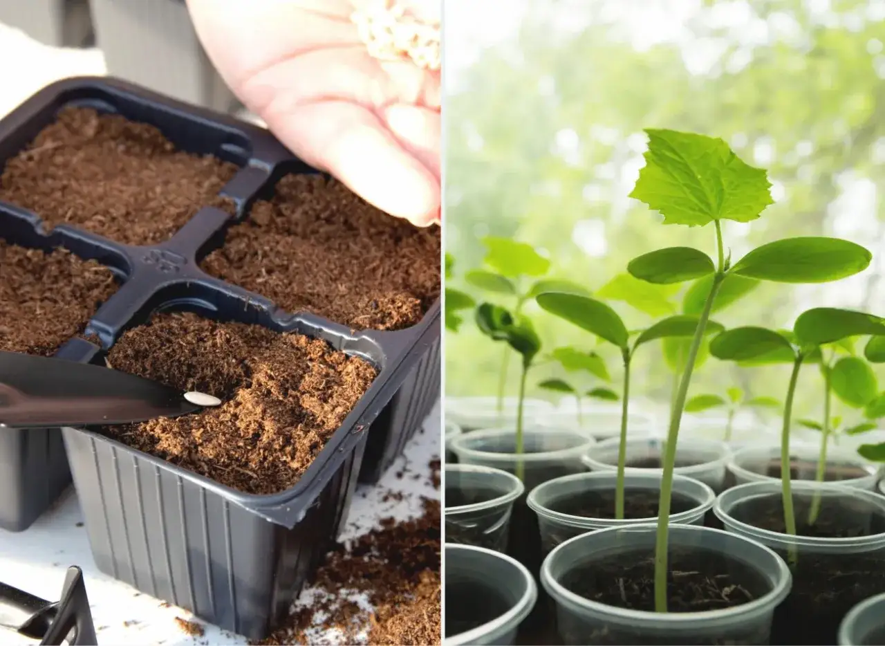 Zdjęcie Kiedy siać ogórki w domu, aby uniknąć błędów i uzyskać plony