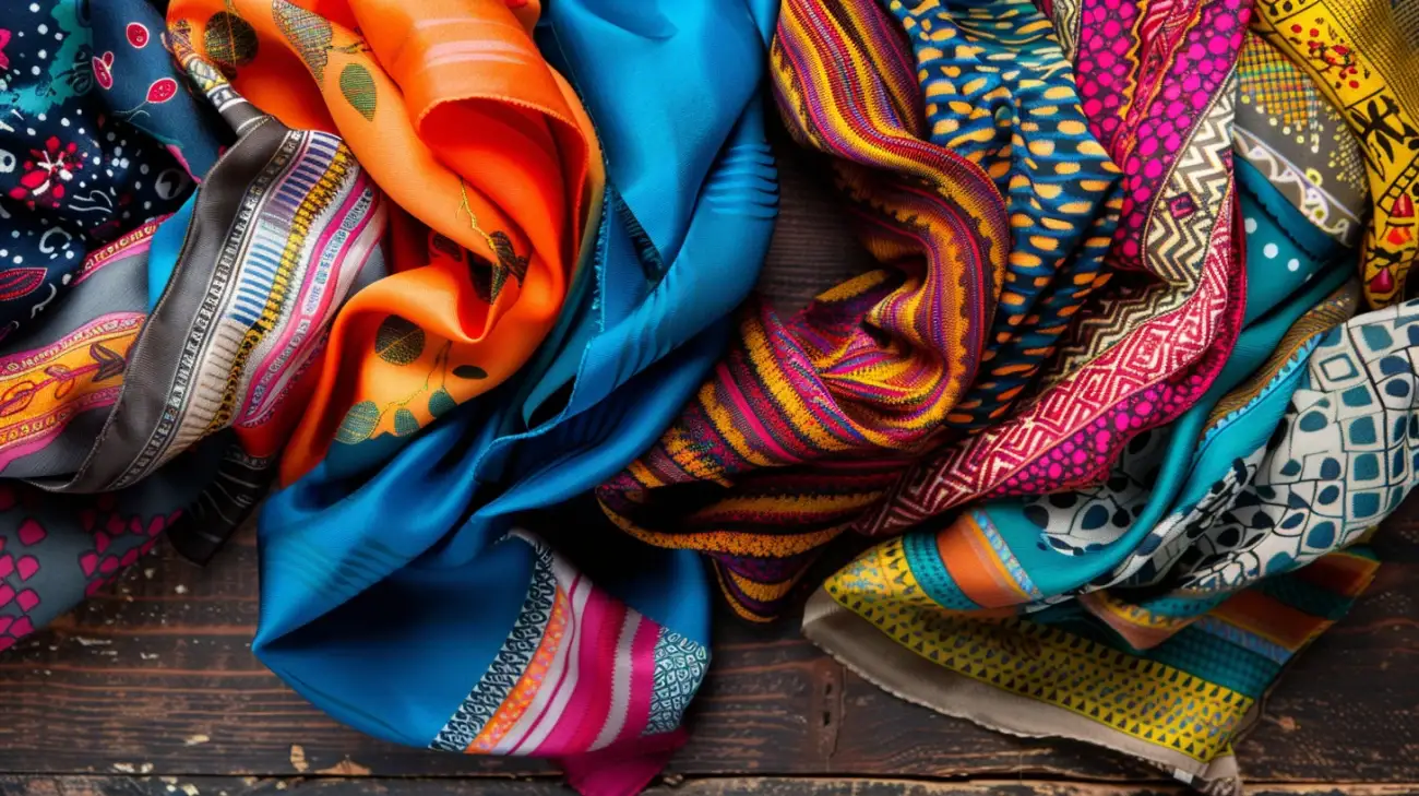 Zdjęcie Kolorowe apaszki: ożyw swoją stylizację kolorowym dodatkiem