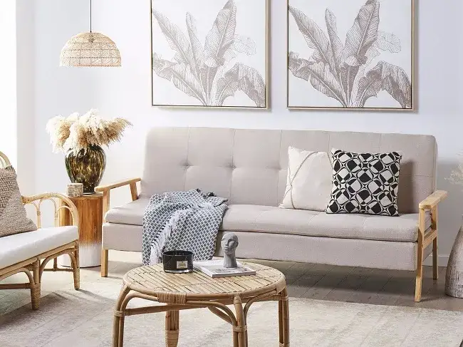 Zdjęcie Jakie poduszki wybrać do beżowej kanapy, aby stworzyć stylowy zestaw?