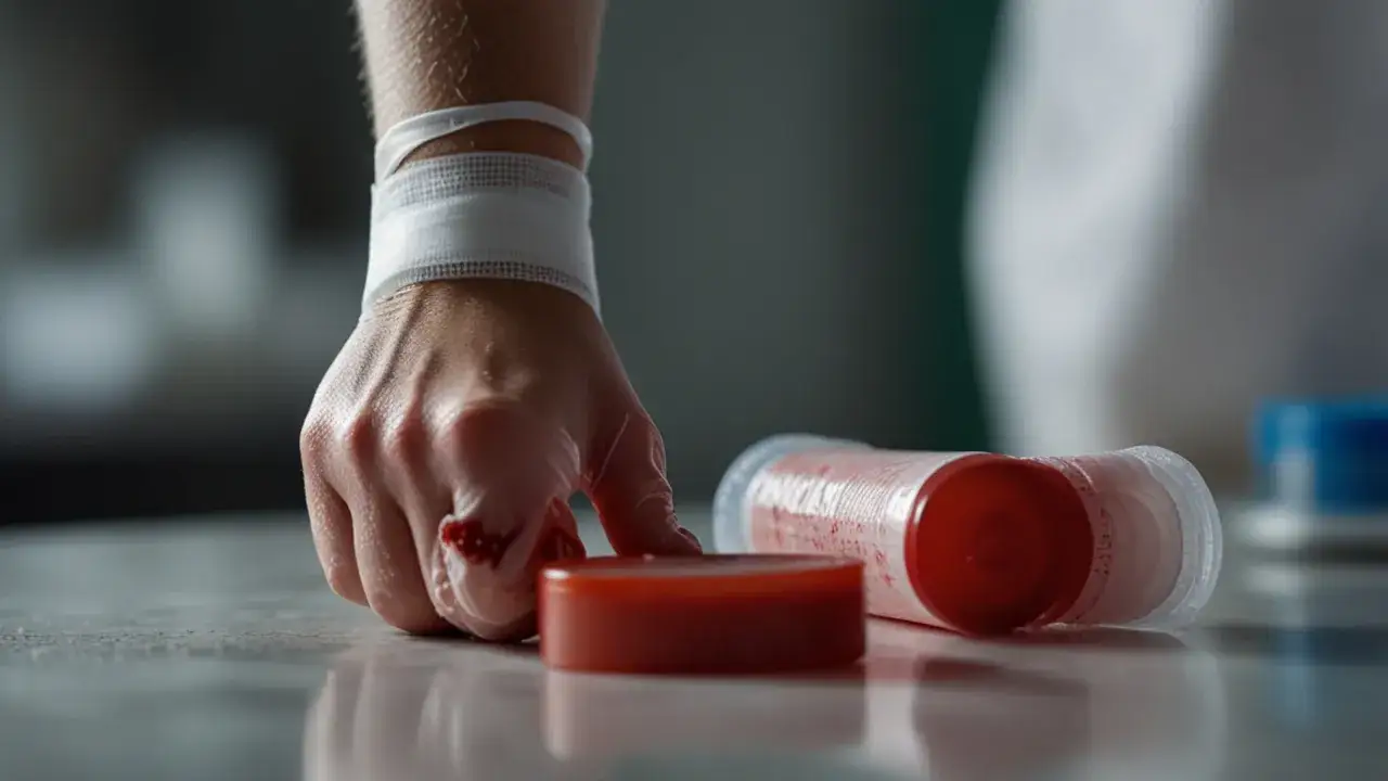 Zdjęcie Wysięk z rany: co oznacza i jak prawidłowo go pielęgnować