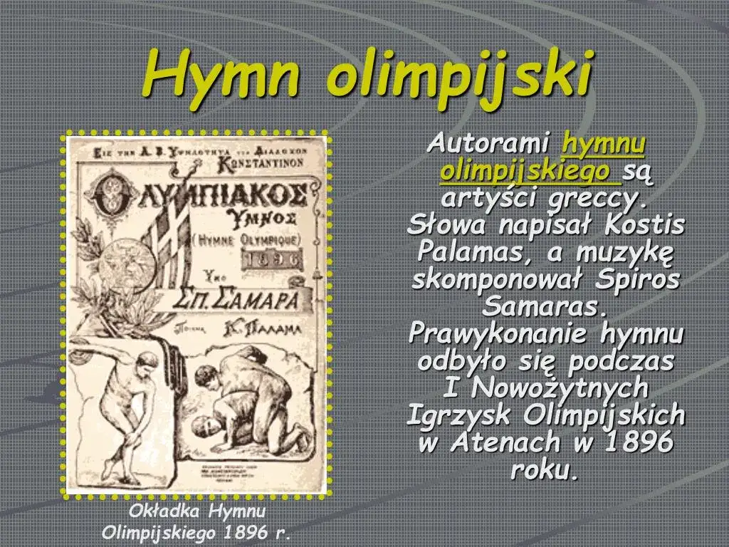 Zdjęcie Kto skomponował hymn olimpijski? Poznaj jego fascynującą historię