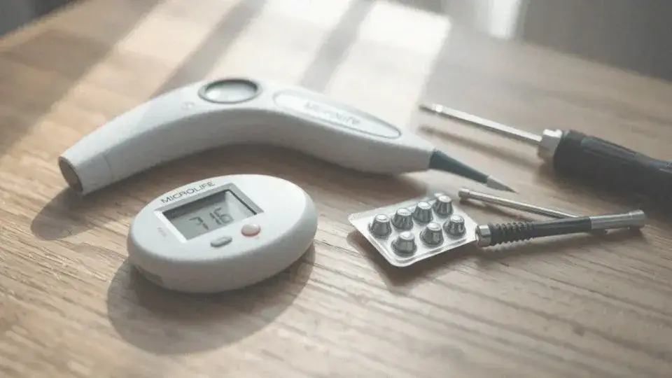 Zdjęcie Jak zmienić Fahrenheita na Celsjusza w termometrze Microlife krok po kroku