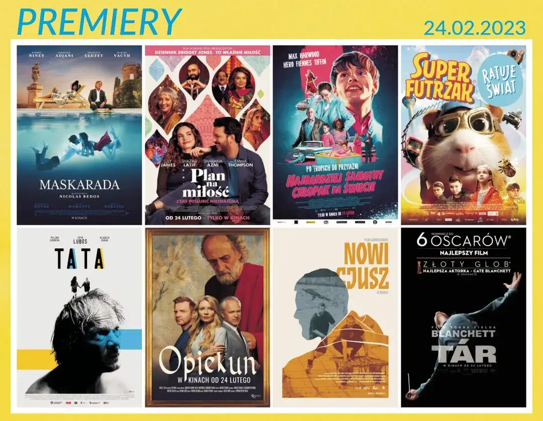Zdjęcie Fascynujące polskie premiery kinowe: hity i niespodzianki ekranu