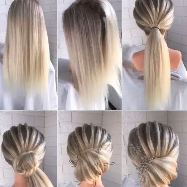 Zdjęcie Jak zrobić fryzury z długich włosów: 10 prostych sposobów krok po kroku