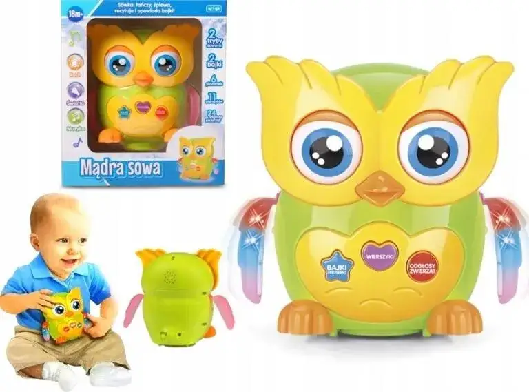 Zdjęcie Najlepsze interaktywne sowy zabawki dla dzieci – edukacja i zabawa