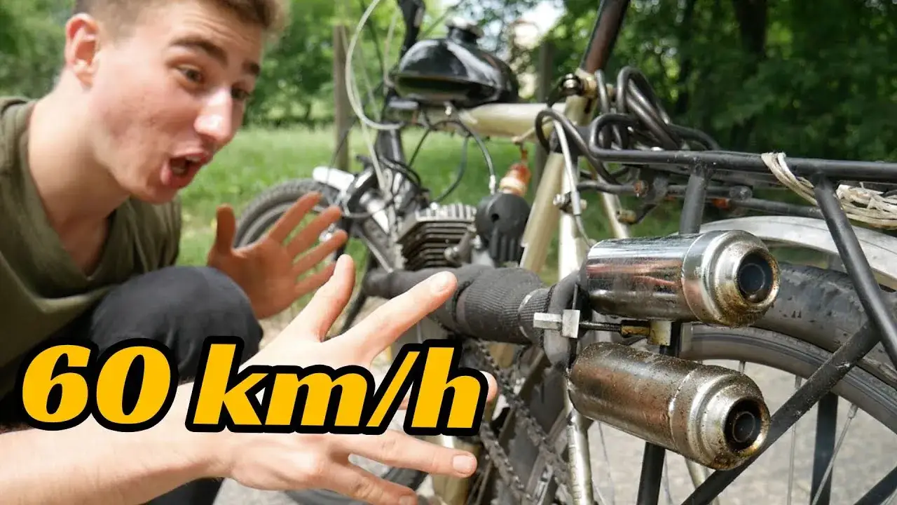 Zdjęcie Szczegółowa instrukcja jak przerobić rower na motorower krok po kroku