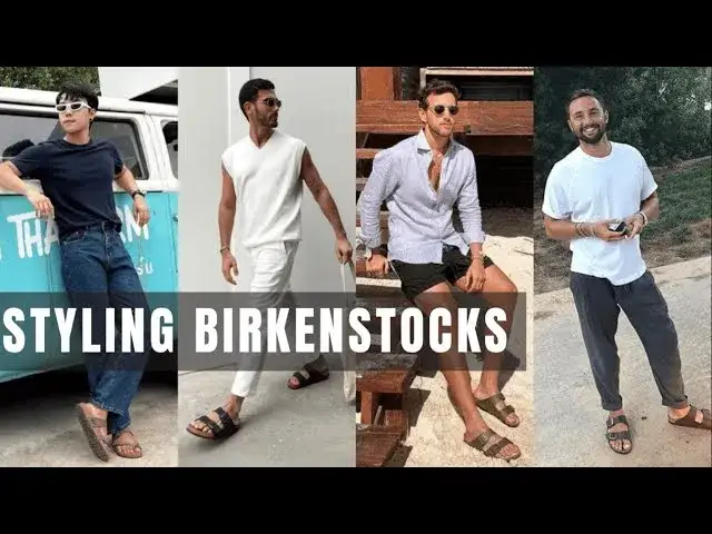 Zdjęcie Inspírate con estos outfits perfectos para Birkenstock hombre