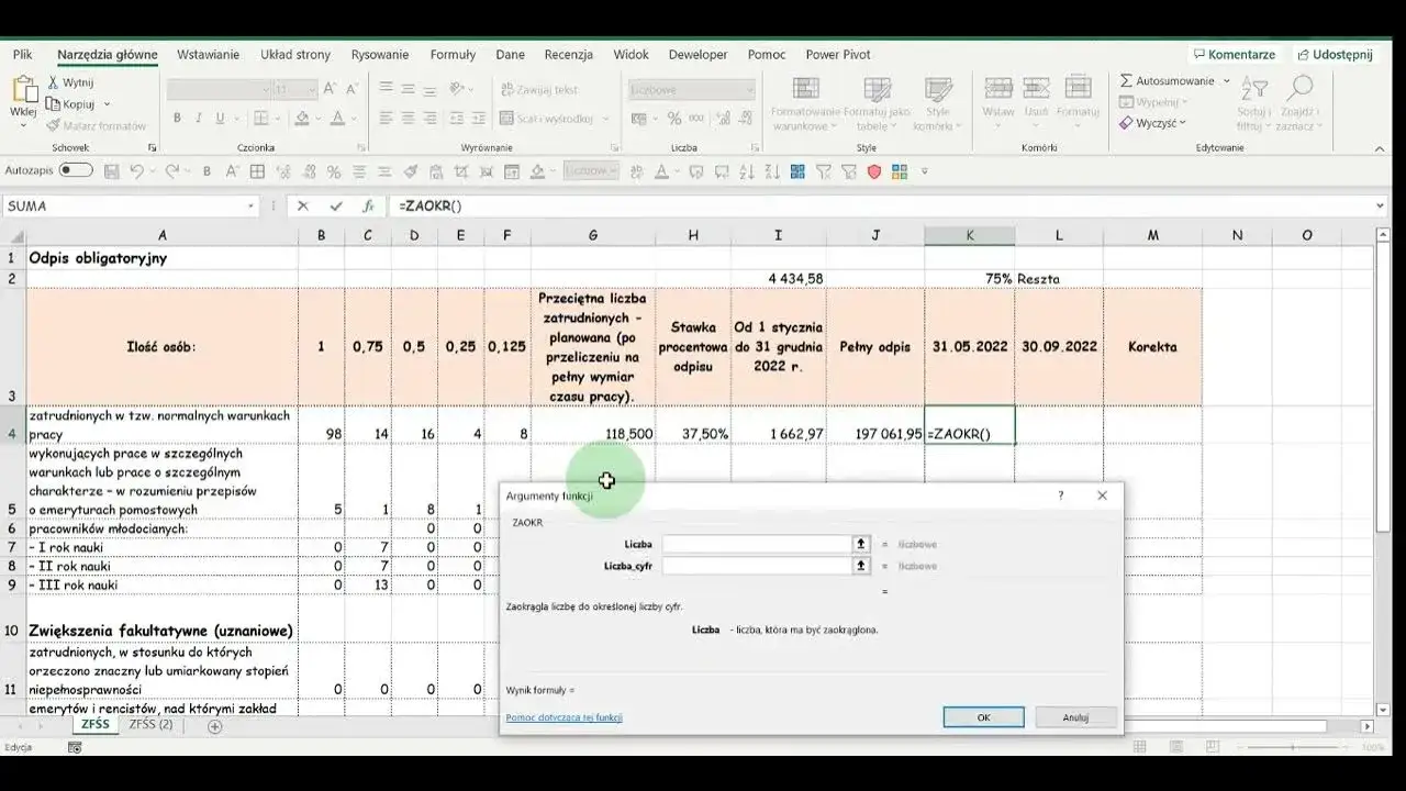 Zdjęcie Prosty sposób obliczenia odpisu na ZFŚS krok po kroku bez błędów