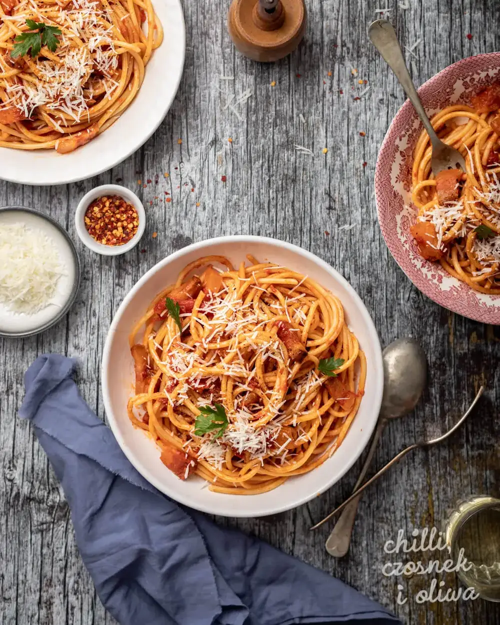Zdjęcie Spaghetti amatriciana przepis - prosta receptura na wyjątkowy smak