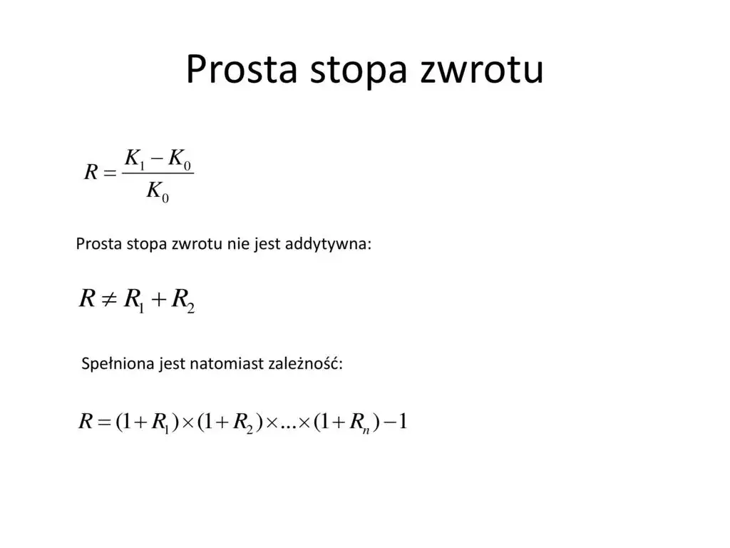 Zdjęcie Poznaj prosty sposób jak obliczyć stopę zwrotu z inwestycji bez ryzyka błędu