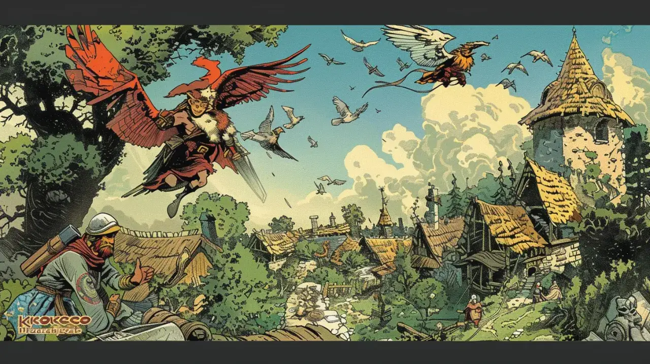 Zdjęcie Kajko i Kokosz: Szkoła latania - komiks o dalszych przygodach 