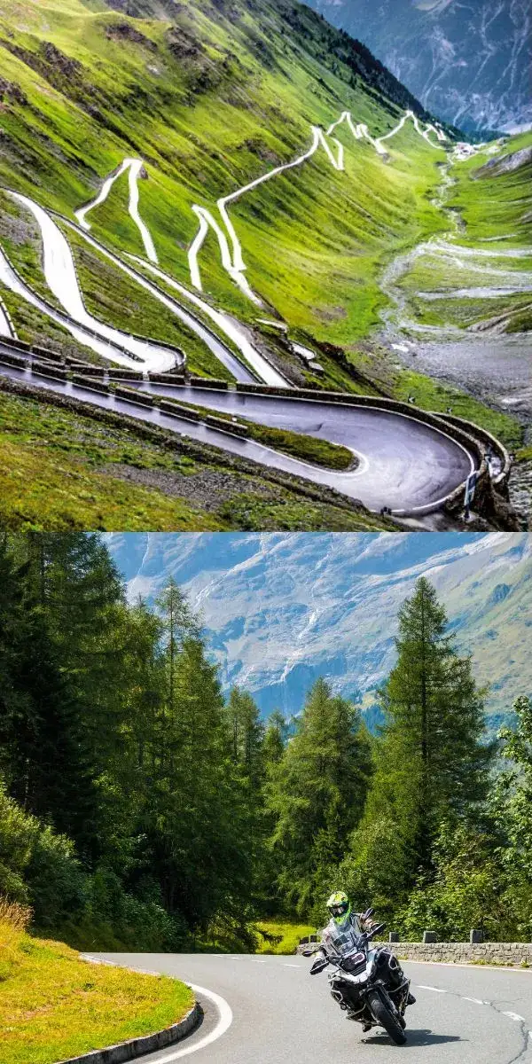 Zdjęcie Najlepsze trasy motocyklowe w Alpach: malownicze widoki i emocje
