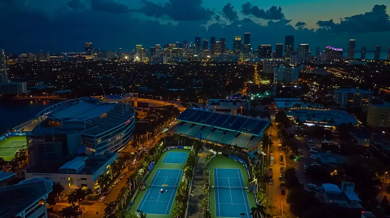 Zdjęcie Gdzie jest Miami: Jak daleko od turnieju tenisowego?