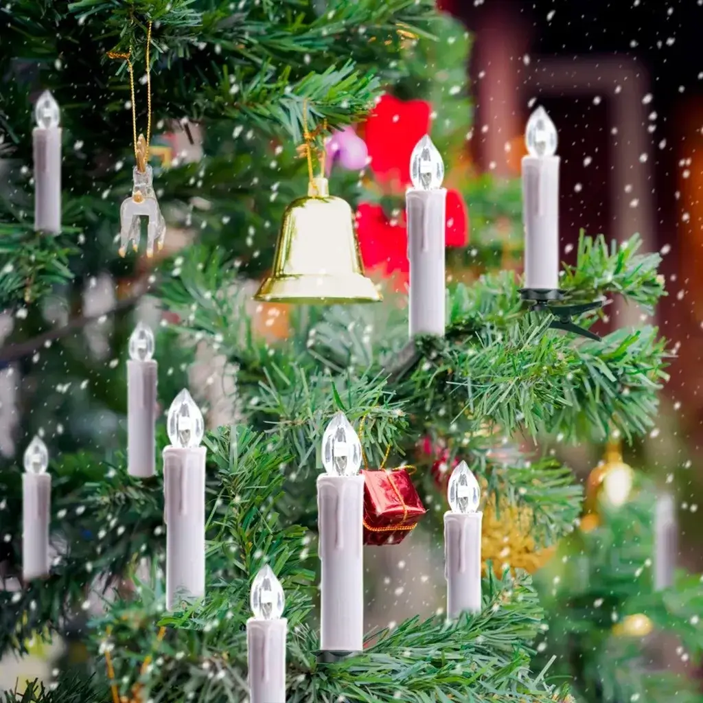 Zdjęcie Lampki choinkowe jak świeczki – stwórz magiczny klimat świąt