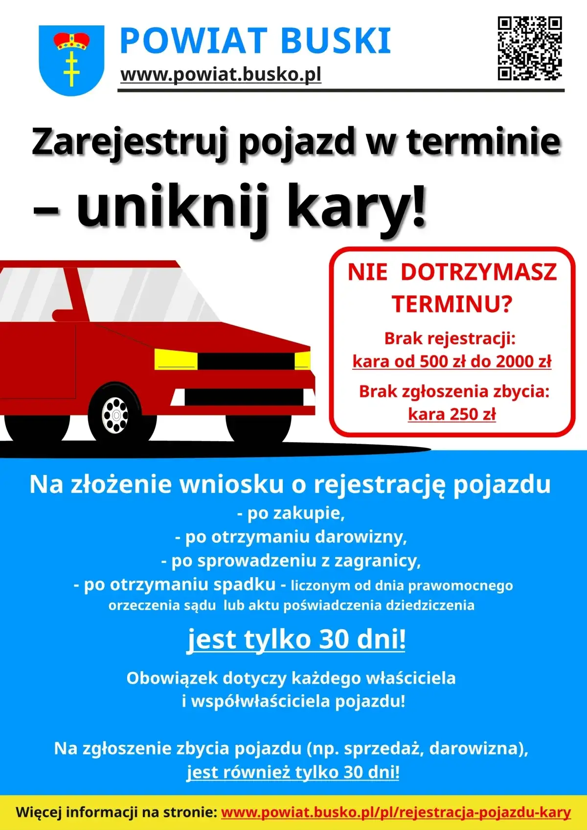 Zdjęcie Jaki jest czas na zgłoszenie sprzedaży samochodu? Uniknij kary!