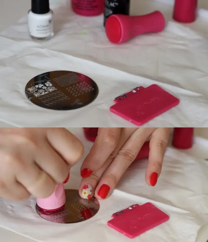 Zdjęcie Jak zrobić stemple na paznokciach hybrydowych - proste kroki i triki