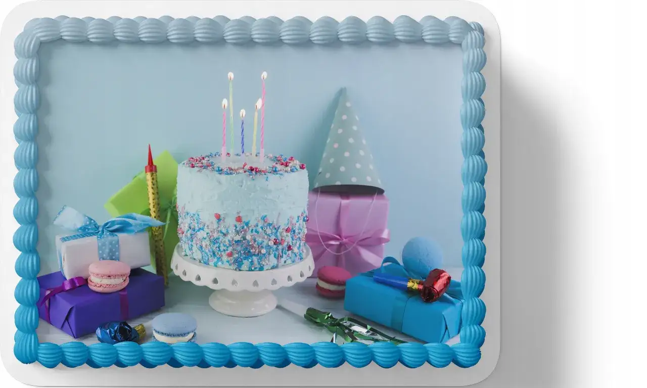 Zdjęcie Czy opłatek na tort można zalać galaretką bez ryzyka zniszczenia?