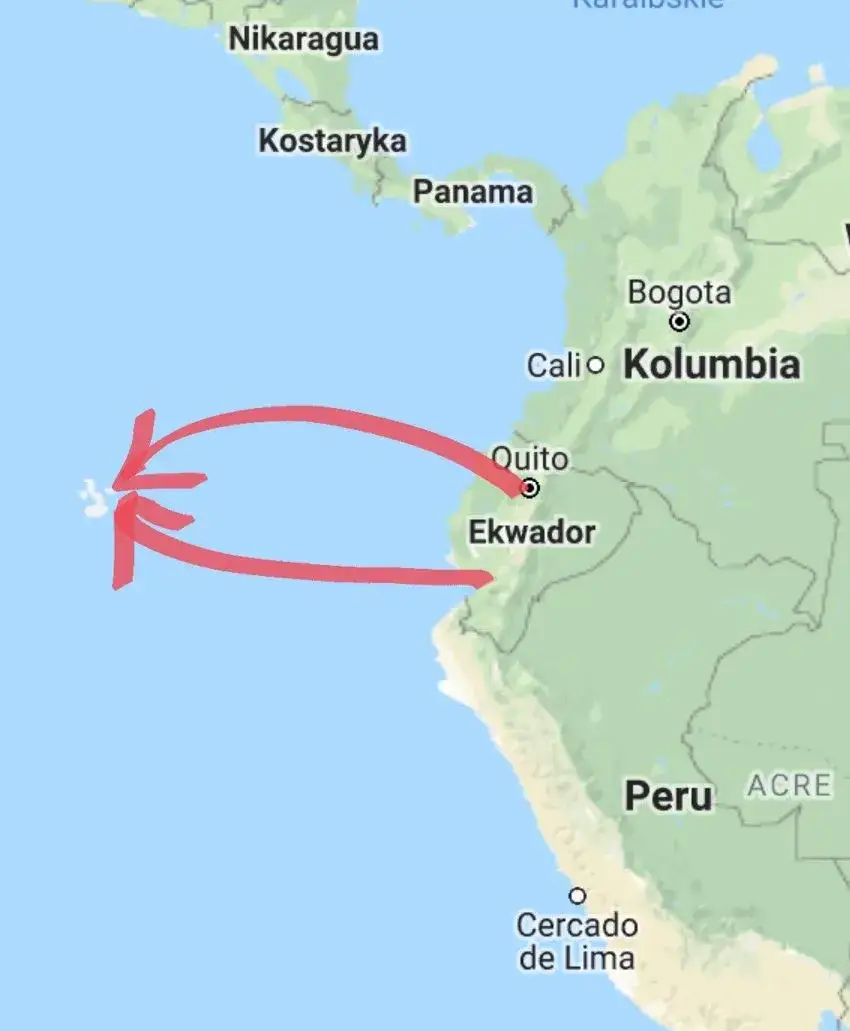 Zdjęcie Gdzie leżą wyspy Galapagos? Odkryj ich niezwykłą lokalizację