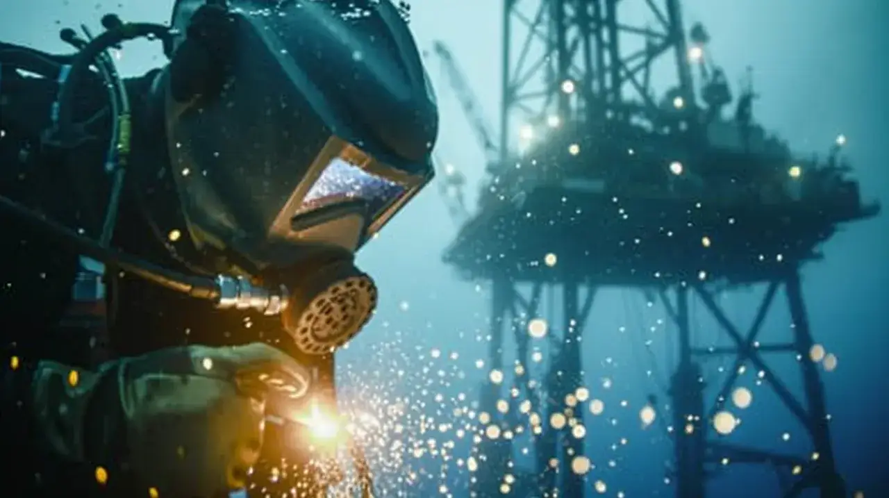 Zdjęcie Zawód podwodnego spawacza - wymagania i perspektywy zawodowe.