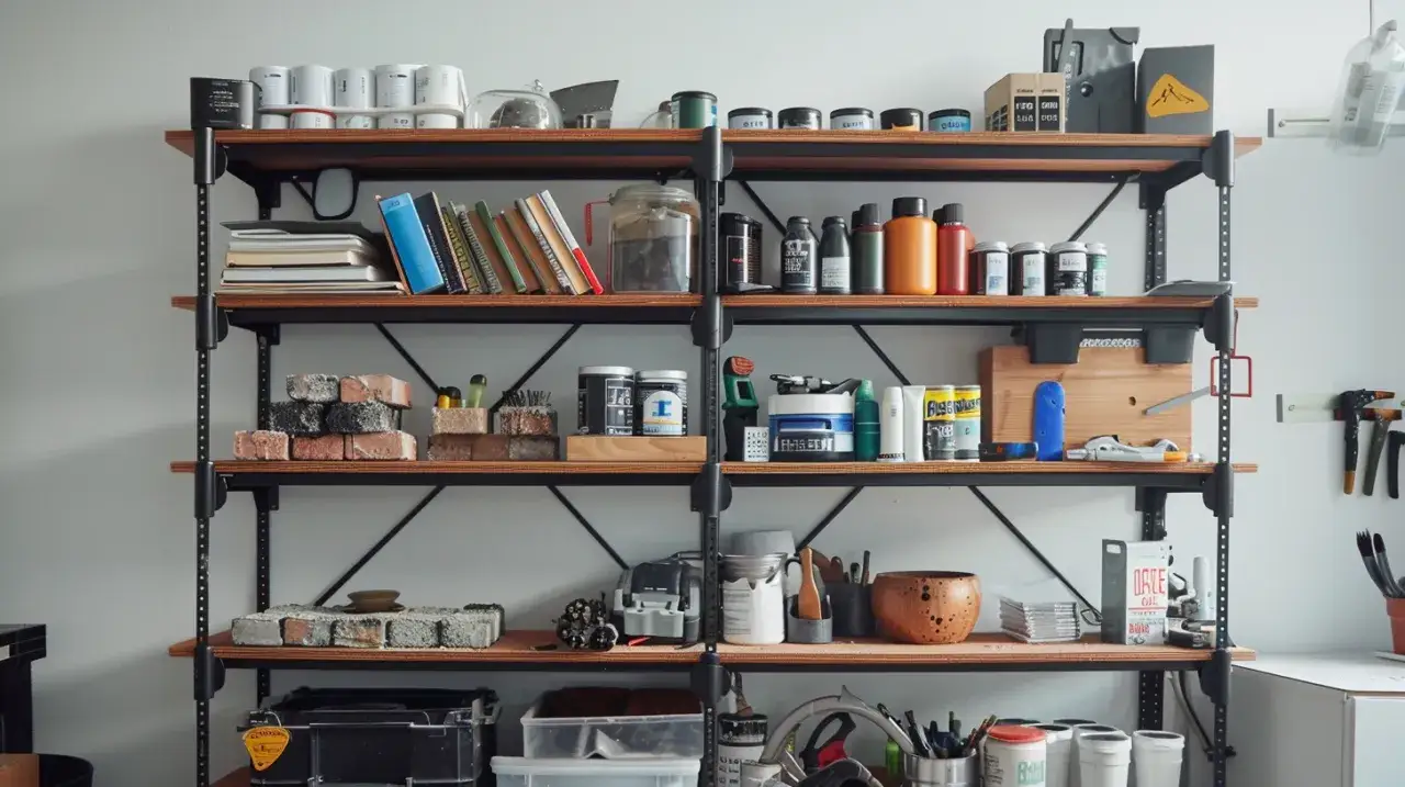 Zdjęcie Jak zrobić regał z kątowników? Prosty projekt DIY