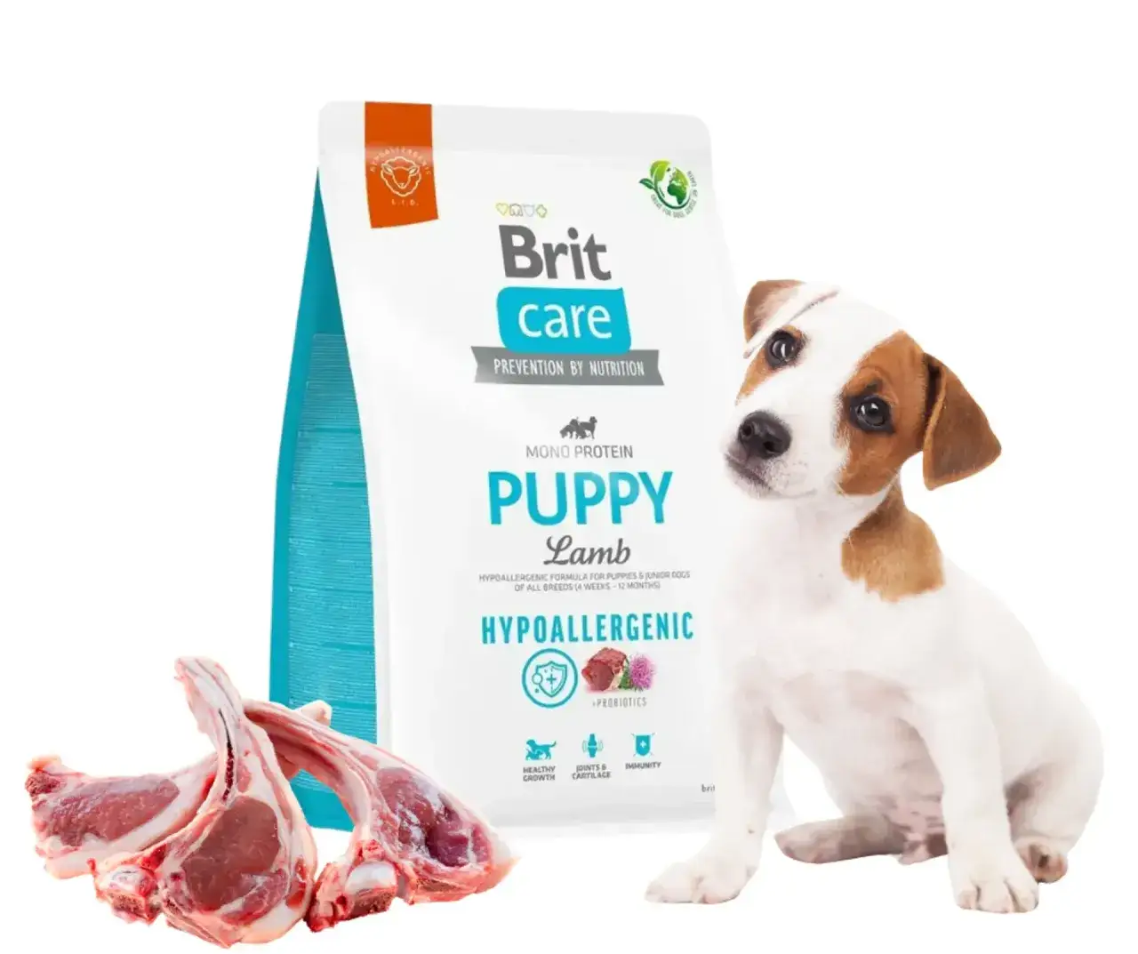 Zdjęcie Brit Care Lamb &amp; Rice 3kg - Najlepsza karma dla szczeniąt